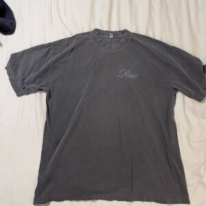 Gray Short Sleeve Crew Neck Tees